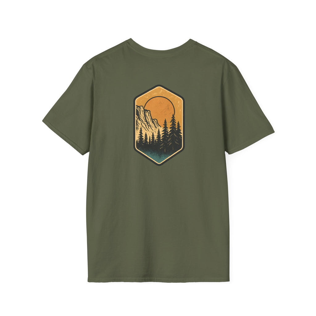 Sunset Mountain Forest T-Shirt