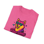 Paw-some Neon Dog T-Shirt