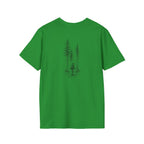 Hiker in Dark Forest T-Shirt