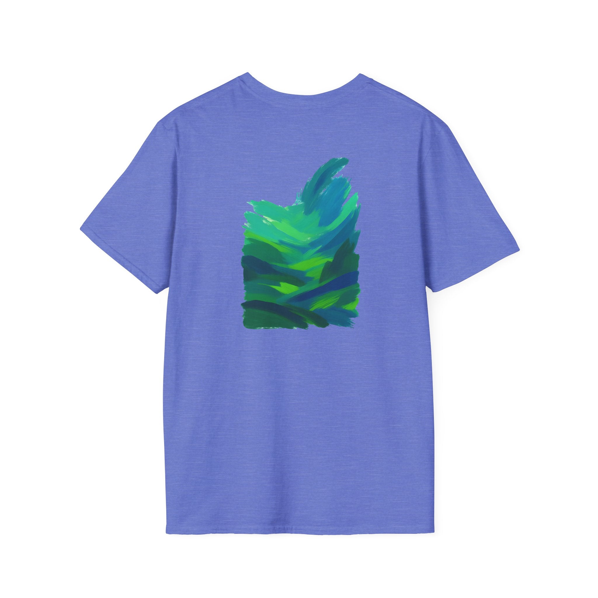 Abstract Green Landscape T-Shirt